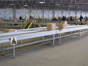 Belt Over Roller Conveyors