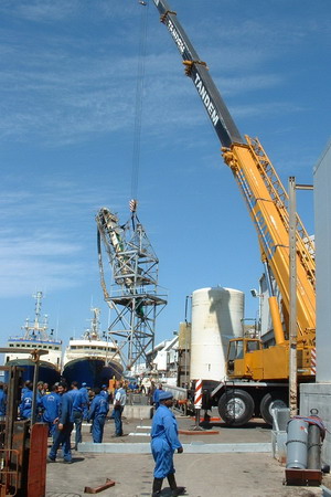 Relocation of Equipment at I & J Saldanha