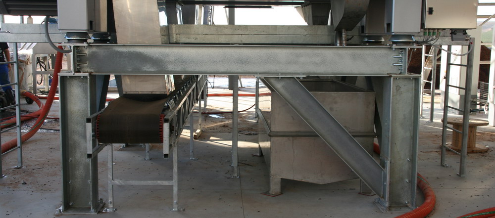 Steel Structure for Grape Press